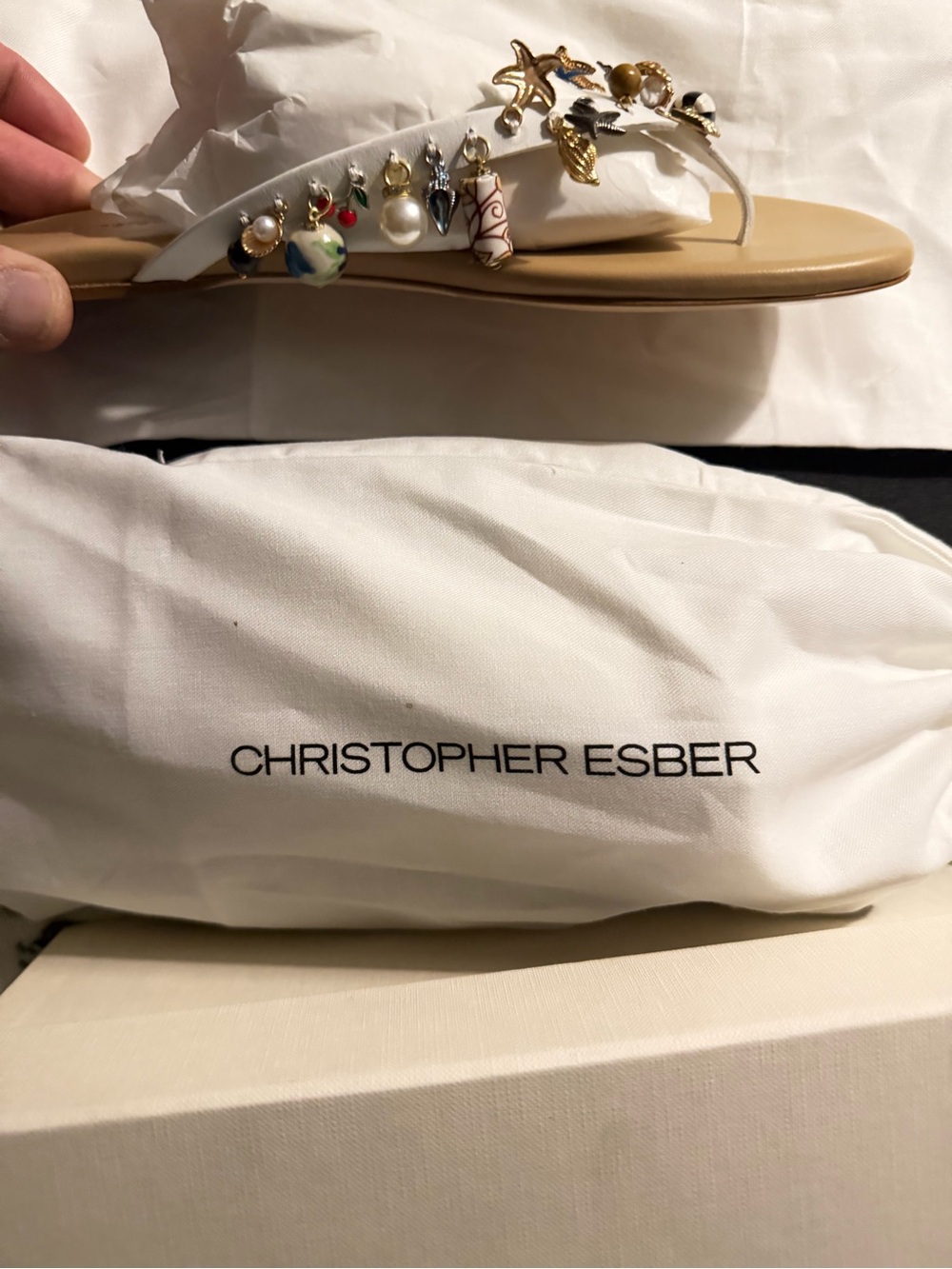CHRISTOPHER ESBER LADIES SANDALS NEW!!!❤️